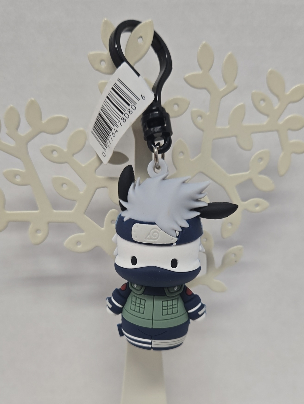 Sanrio 2022 Pochaco Naruto Shippuden Ninja PVC Bag Charm 3" NWT